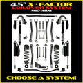 20C WRANGLER JLU 4DR 4.5IN X FACTOR PRO ALUM COIL OVER SYS W/ FAST CD ADJUSTERS