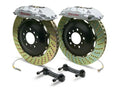 Brembo 14-18 1500 Sierra (Exc Alum Fr Knuckles) Rr GT BBK 4Pis Cast 2pc 380x32 2pc Rtr Drill-Silver