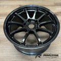 Gram Lights 57NR 18x9.5 +22 5-114.3 Glass Black Wheel