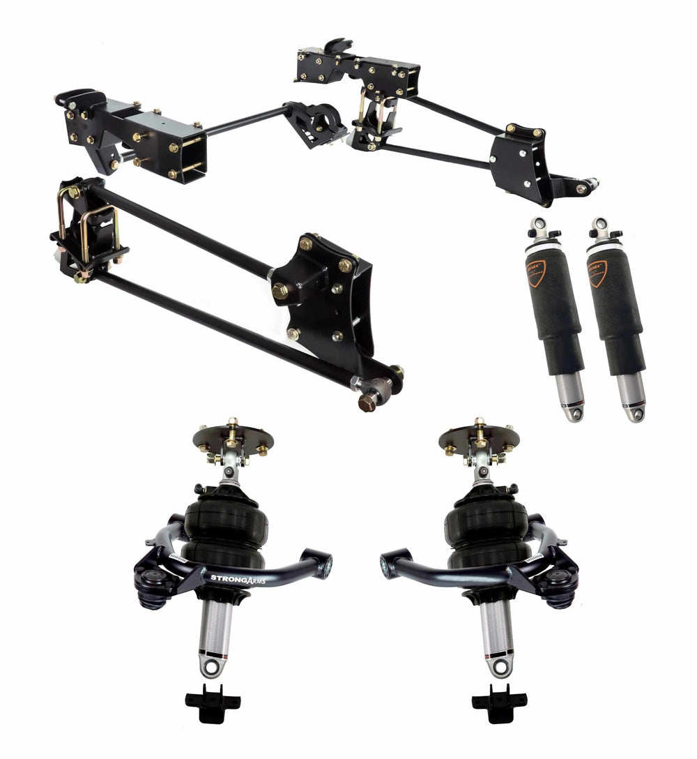 Ridetech 07-16 GM 1500 2WD/4WD (w/ OE Cast Steel Arms) Complete Air Suspension System
