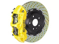 Brembo 07-18 Wrangler/Unlimited Front GT BBK 6 Piston Cast 380x34 2pc Rotor Drilled- Yellow