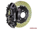 Brembo 17-21 Civic Type-R Front GT BBK 6 Piston Cast 380x32 2pc Rotor Drilled-Black