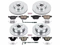 Power Stop 2009 BMW X5 Front & Rear Z23 Evolution Sport Brake Kit