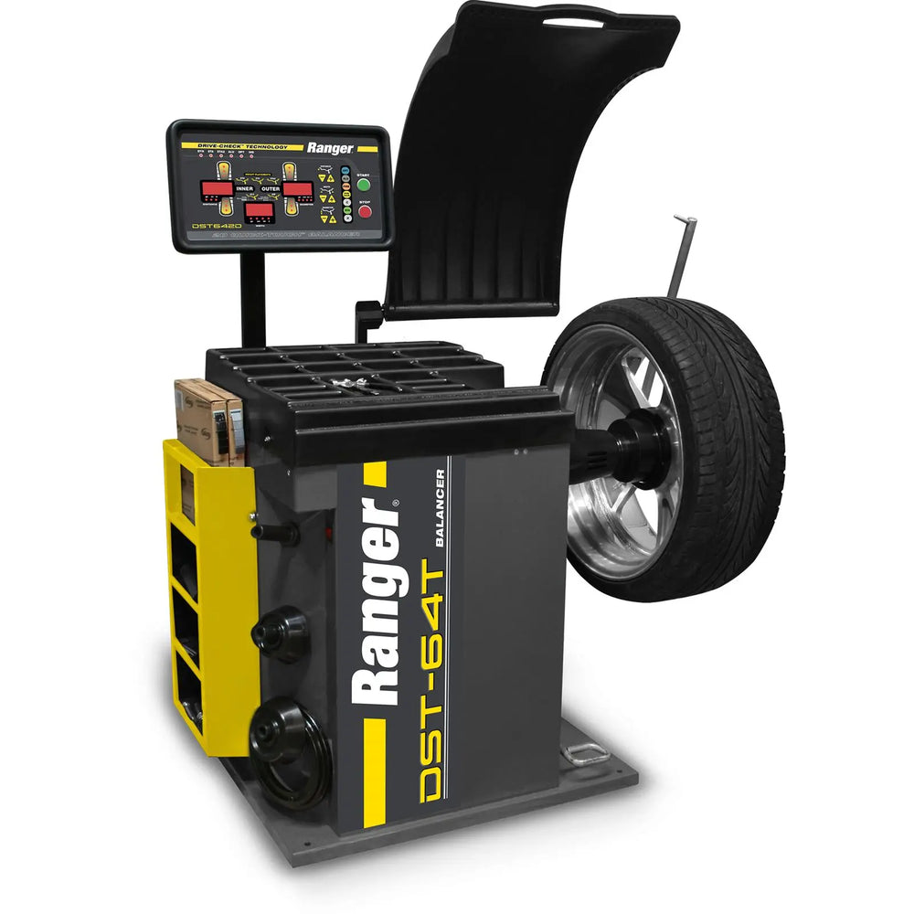 3D QUICKTOUCH WHEEL BALANCER 208240V 1PH 50/60HZ GRAYYELLOW