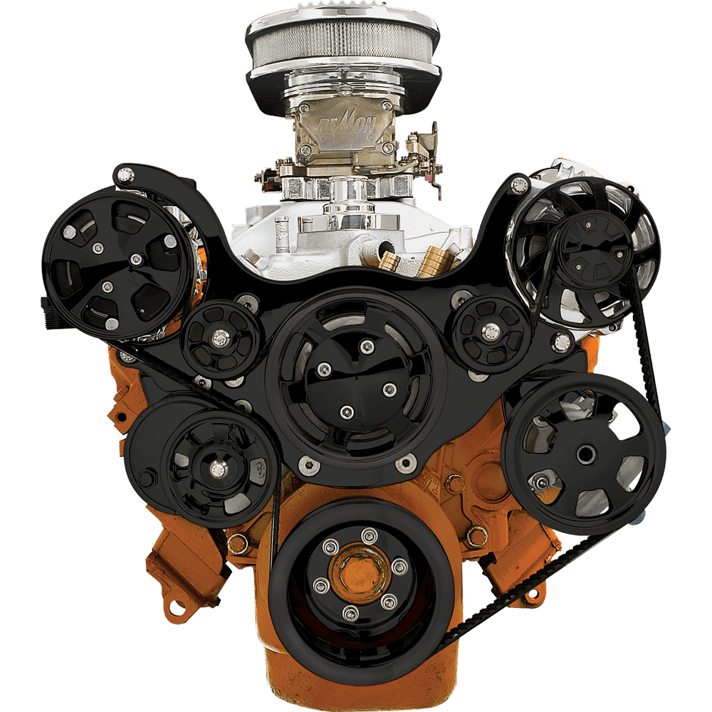 SERP SYS BLACK SB CHRYSLER W/ P/S &