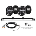 Borne Off-Road 2021+ Ford Bronco Direct Fit Lights - Mod Bumper - 2in x 7in Round - Bumper