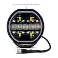 Borne Off-Road 2021+ Ford Bronco Direct Fit Lights - Mod Bumper - 2in x 7in Round - Bumper