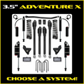 13C RAM 3500 HD 4X4 3.5IN ADVENTURE X PRO ELITE SYSTEMW/FCD SHOCKS FRONT & REAR LIFT KIT