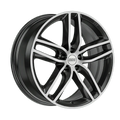 BBS red auto part