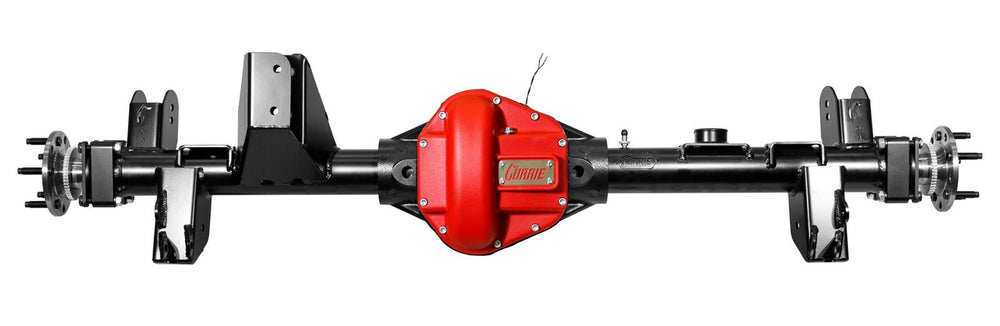 CURRIE LP60 REAR AXLE - JL SPORT SAHARA - 68 WIDE SEMI-FLOAT 40-SPLINE - 5X5 PATTERN - ELECTRIC LOCKER 4.56 GEAR SATIN BLACK