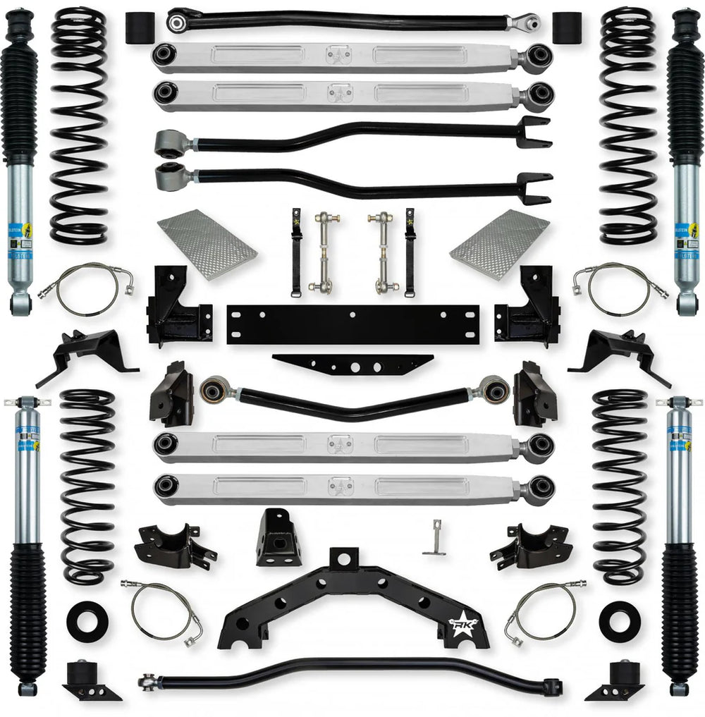 0718 WRANGLER JKU 4DOOR3.5IN ADVENTUREX PRO LONG ARM B51