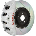 Brembo 02-08 G500/03-04 G55/09-18 G550 Fr GT BBK 8Piston Cast 412x38 2pc Rotor Slotted Type1-White