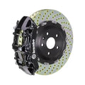 Brembo 09-16 Genesis Coupe 2.0T/3.8 Front GT BBK 6 Piston Cast 365x34 2pc Rotor Drilled-Black