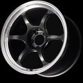 Advan RG-D2 18x9.0 / +51 Offset / 5x120 / 72.5mm Bore / Machining and Black Gunmetallic