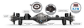 0718 WRANGLER ULTIMATE DANA 60 SEMIFLOAT REAR JK 4.56 ELD 69 INCH WIDTH