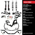 QA1 87-89 Ford Mustang Level 2 Handling Kit w/ Shocks