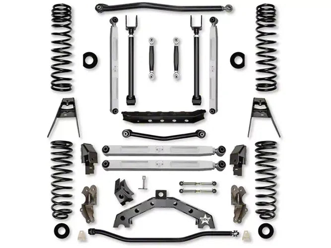 18C WRANGLER JL 2DR 4.5IN TREX NO LIMITS PRO ELITE HYBRID SYS FRONT & REAR