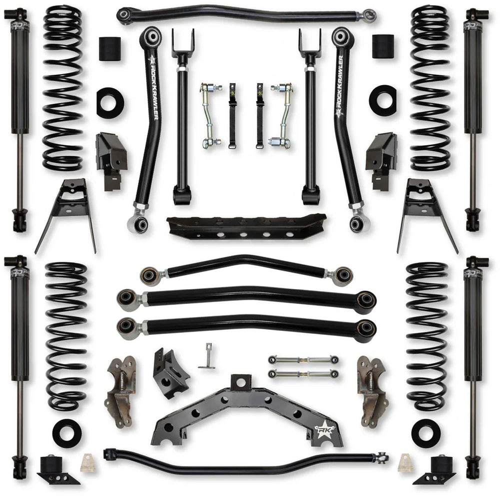 18C WRANGLER JL 2DR 4.5IN TREX HYBRID SYS S1 FRONT & REAR
