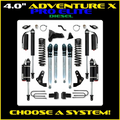 1116 F250/F350 4X4 4.0IN ADVENTURE X PRO ELITE SYSTEMB51 FRONT AND REAR LIFTKIT