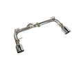 Remark 2022+ Subaru BRZ/Toyota GR86 Axle Back Exhaust w/Stainless Steel Double Wall Tip
