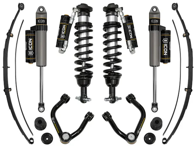 19-21 Ford Ranger 0-3.5 Inch Lift Stage 7 Susp System Tubular UCA Al Knuckle Icon Vehicle Dynamics