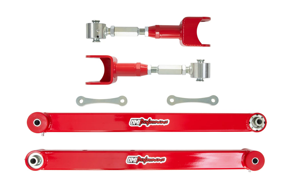UMI 78-96 GM B-Body Trailing Arm Kit - Black