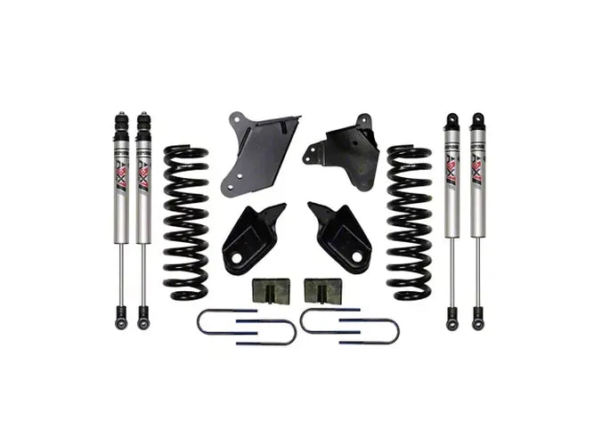 Skyjacker 80-96 Ford F-150 6 In Suspension Lift Kit With Adx M2.0 Aluminum Monotube Shocks