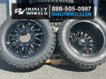 D868 20X8.25 8X6.5 G-BLK-MILL 104MM