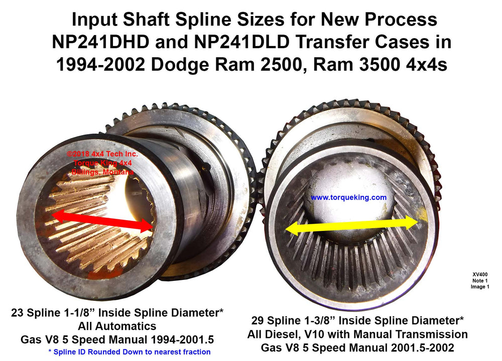 USA Standard Front Driveshaft RAMCharger Trailduster RAM 2500 15.52 WeldtoWeld RAM 2500 FRNT DRIVE