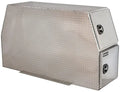 59X24X85 INCH FLAT FLOOR DIAMOND TREAD ALUMINUM BACKPACK TRUCK BOX