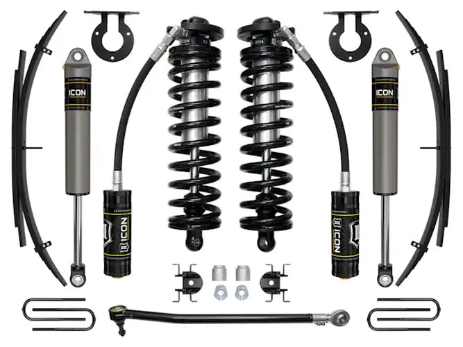 2017-2023 Ford F-250/F-350 Super Duty 4WD 2.5-3 Inch Lift Stage 2 Coilover System W/ Expansion Packs Icon Vehicle Dynamics