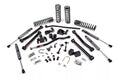 0718 JEEP WRANGLER JK 2DR 3.5IN JKONNECT LIFT KITFOX 2.5 PES R/R DSC SHOCKS
