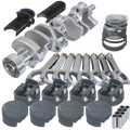 Eagle Chevy LT1 350 1Pc 3.750in Crank 6.000in H-Beam 11cc Dome 4.040in Pistons Rotating Assembly