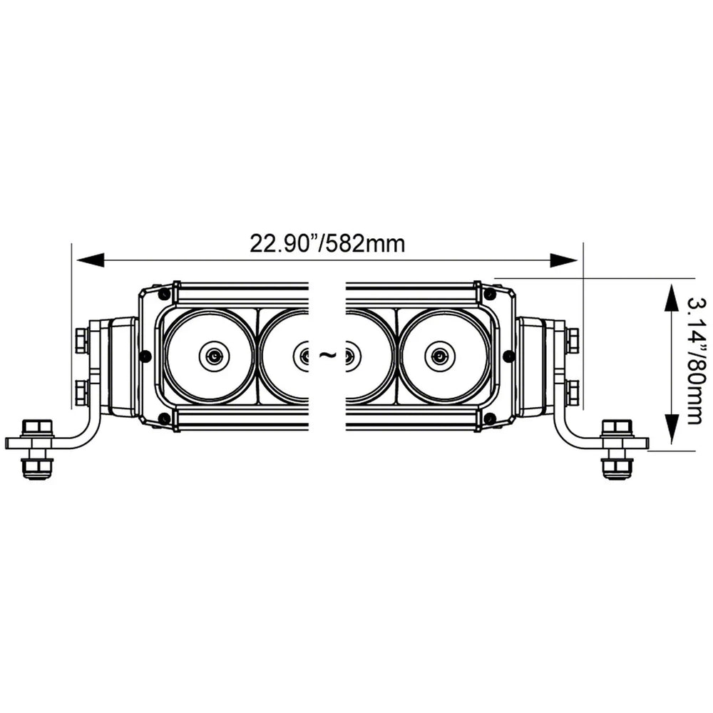 VISION X - 54' XPR CURVED LIGHT BAR