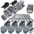 Eagle Chevy LT1 350 1Pc 3.480in Crank 5.700in H-Beam -5cc Flat Top 4.060in Pistons Rotating Assembly