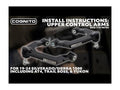Cognito 19-24 Chevy/GMC Silverado/Sierra 1500 2WD/4WD SM Series Upper Control Arm Kit