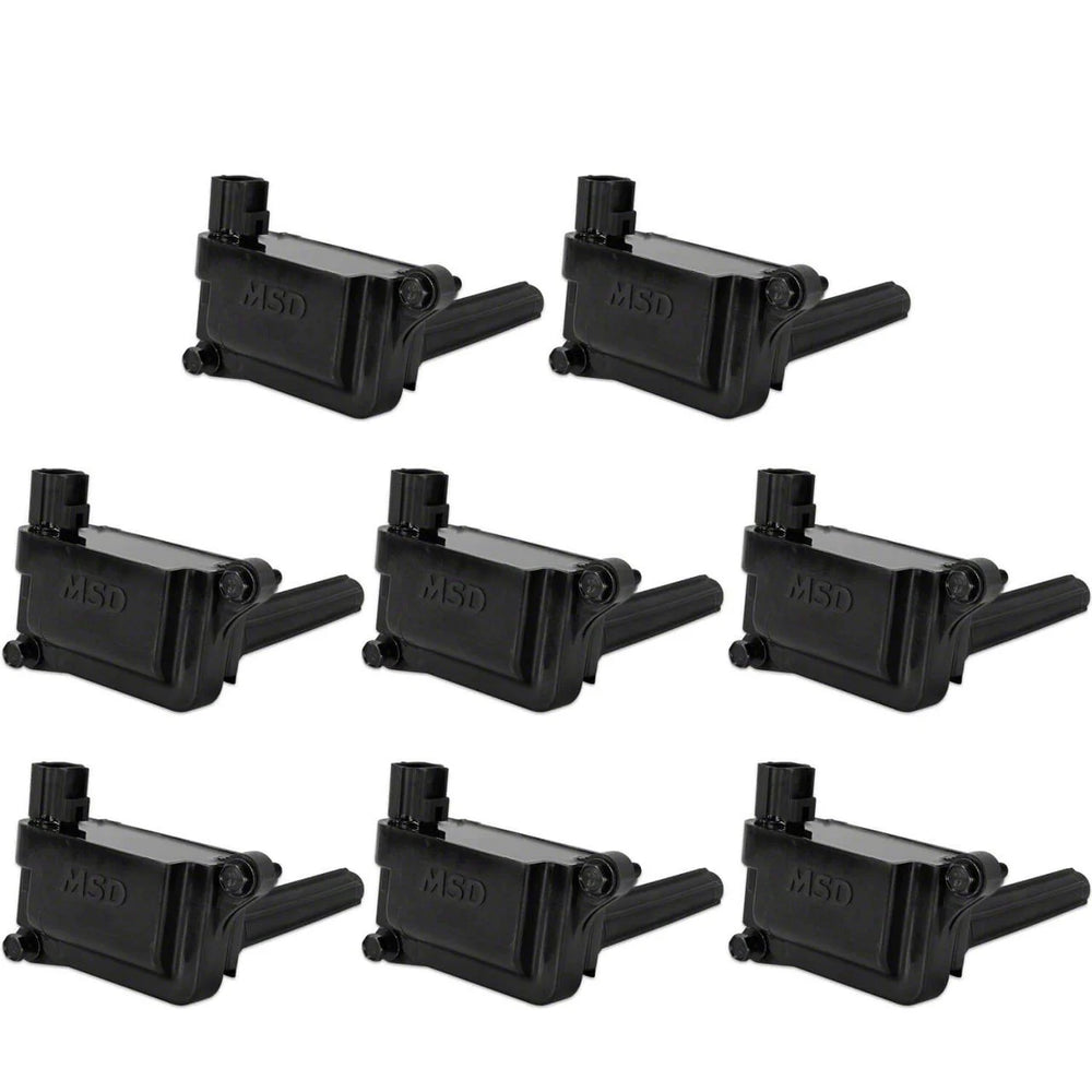 MSD Blaster Ignition Coil Gen Iii Hemi 05-24 Black 8-Pack 5.7/6.1/6.2/6.4 2005-2024 Hemi 5.7L/6.1L/6.2L/6.4L MSD Ignition