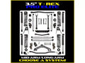 18C WRANGLER JL 2DR 3.5IN TREX PRO ELITE HYBRID SYS FRONT & REAR