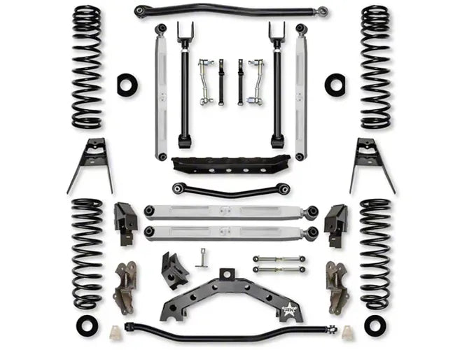 18C WRANGLER JL 2DR 3.5IN TREX PRO ELITE HYBRID SYS FRONT & REAR