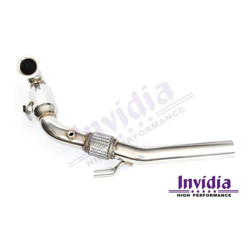 Invidia 2013+ Audi S3 / 2015+ VW Golf R (MK7) Down-Pipe w/ High Flow Cat