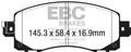 EBC S9 Brake Pad and Rotor Kit