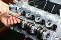 Mahle auto part close-up