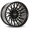 Vossen VFX-02T 22x9.5 - 6x139.7 - ET30 - Deep - 78.1 - Gloss Black Wheel