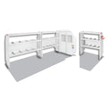 COMMERCIAL SHELVING PACKAGE FOR FULLSIZE 148 WB TRANSIT