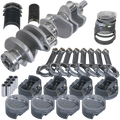 Eagle Ford 351W 4.000in Crank 6.250in I-Beam Rods -26cc Inv Dome 4.030in Pistons Rotating Assembly