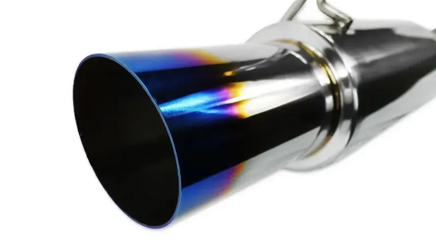 GT Single Exit Exhaust System w/ Burnt Tip