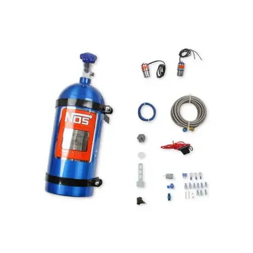 Powershot Multi-Fit Kit Powershot Nitrous System Universal W/O Injector Plate W/10 Lb Bottle NOS