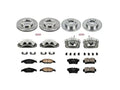 Power Stop 99-04 Ford Mustang Front & Rear Autospecialty Brake Kit w/Calipers