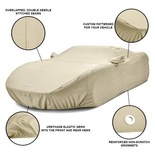Covercraft Custom Fit Car Covers - Tan Flannel Tan