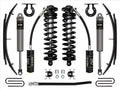 11-16 Ford F250/F350 2.5-3 Inch Lift Stage 2 Coilover System W/ Leaf Springs Icon Vehicle Dynamics